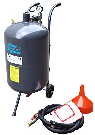SwitZer 20 Gallon Sandblaster Heavy Duty Equipped with New Sandblast Gun and Concerned Necessary Parts