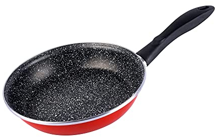 MAGEFESA K2 Sartén, Acero esmaltado vitrificado, Inducción y lavavajillas, Rojo, 20 cm