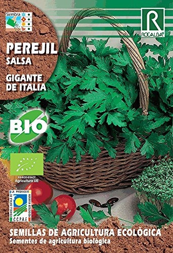 Semillas ECOLOGICAS Perejil Grande de Italia