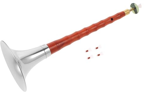 VICASKY 3sätze Suona Holzblasinstrument Für Anfänger Traditionelles Ethnisches Musikinstrument Aus Hochwertigem Holz Leicht Tragbar Für Schüler Und Profis Inklusive Zubehör