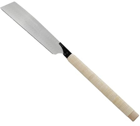 TRUTZHOLM Japansäge Kataba aus hochfestem Karbonstahl flexibles und biegsames 265 mm Sägeblatt Stärke 0,6 mm 3D Zahnschliff für präzise, feine Schnitte leichte Zugsäge für Holzsägearbeiten