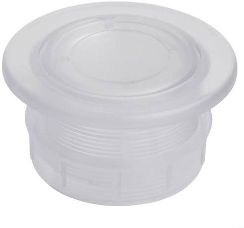Jotekonoby 5,1 cm Sonnenschirm-Loch-Ringabdeckungs-Set und Kappen-Set, Sonnenschirm-Loch-Ringabdeckungs-Set, Terrassentisch, Regenschirm-Locheinsatzring (transparente Farbe)