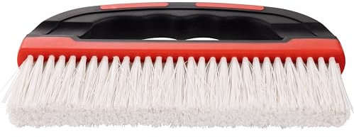 Hardys 9 Wallpaper Smoothing Brush with Ergonomic Comfort Grip - Ideal for Large Area Wall Paper Hanging, Anaglypta, Vinyl, Lining Paper - Lightweight, Easy Clean Bristles, Red