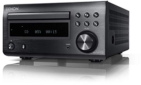 Denon D-M41DAB DAB&plus - Ricevitore HiFi con Bluetooth, colore: Nero