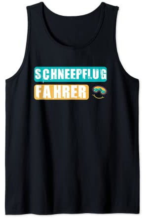 Ski Anfänger Schneepflugfahrer Skifahrer Spruch Skiurlaub Tank Top