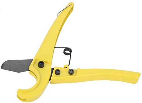 Cortatubos de PVC Cortador de Tuberías y Tubos Manguera de Agua de Aire Alicates de Plástico Tijeras de Plomería para Cortar