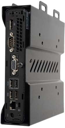 Shinar Support en métal Compatible avec Dell Mini PC Support de Montage | forme de facteur de forme-Adaptateur de montage VESA sous table et support mural-Convient pour MFF3040,3070,5070,7070 et plus