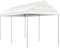 Gecheer Gazebo con Tetto Bianco 4,46x2,28x2,69 m in Polietilene,Gazebo da Esterno,Parasole,Gazebo Pergola con Telo,Padiglione da Giardino,Tenda per Feste,Gazebo per Barbecue,A3155502