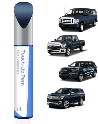 PARTS4EV N1 Blue Jeans Vernice Metallizzata per Ritocchi Compatibile con Ford Corrispondenza Esatta per Scheggiature e Graffi