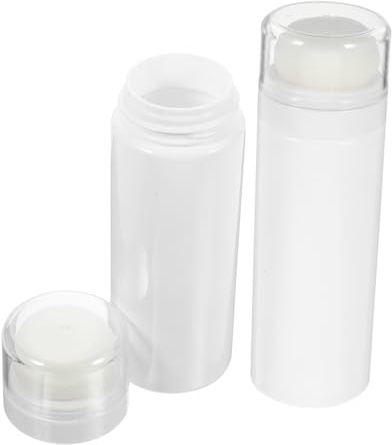 ELAYARD Puderquasten 2 Stück Reisegröße Kunststoff Babypuder Kasten Kinder Pulverdose Mit Puff Für Säuglinge Und Kleinkinder