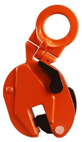 Stone Lifting Clamps,0.8t-5tPlate Clamp Lifting,Plate Clamp Lifting Jaws 15mm-50mm/0.6in-2in, 1763lb-11023lb Vertical Plate Clamp, Plate Clamps For Lifting And Transporting, Horizontal Or Ve