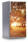 Kühlschrank Klebefolie I Deko für Kühlschranktür - Klebetapete Folie abwaschbar I Wandtattoo Küche - Design: Tree Sunlight