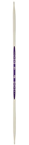 Prym - Prym Ergonomics Hochleistungsfähig Synthetisch Werkstoff (20cm, 4.00mm) Doppelspitz Dreieckig Stricknadeln - 5 Nadeln, Alabasterweiß