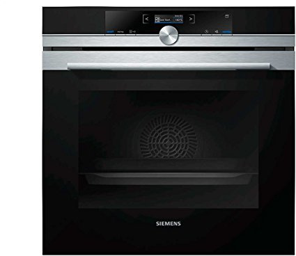 Horno - Siemens HR675GBS1 iQ700, Multifunción, Pirolítico, 71 L, 60 cm, Clase A+, Negro
