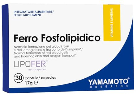 Yamamoto Research Ferro Fosfolipidico, 30 capsule 17g