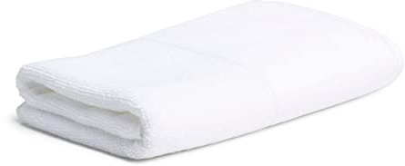 Möve Bamboo Luxe - Toalla de Mano de 60% algodón, 40% Viscosa de Pulpa de bambú, 50 x 100 cm, Blanco Nieve