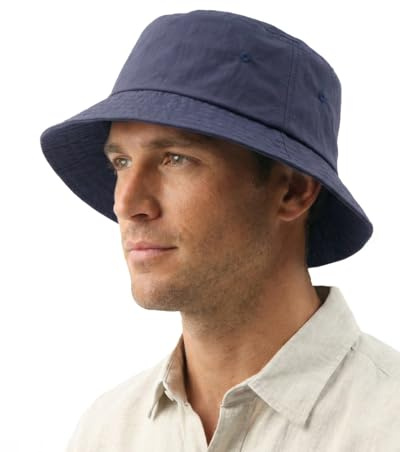 Zylioo Fischerhut Größe L, Großer Kopf UV Anglerhut,Sonnen Schutz Bucket Hats, Sommer Schnelltrocknend Golf Hat