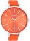 Oozoo Damenuhr mit Lederband Color Line 48 MM Orange/Orange C11071