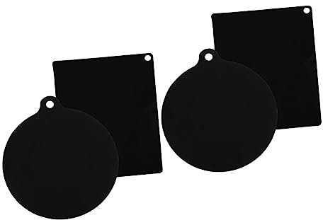 Supvox 4 Stück rutschfeste Matten-Isolierunterlage Outdoor-Grillplatte Herdmatte Induktionsherd Schutzmatte Wiederverwendbare Kochfeldschutzmatte Induktionskochgeschirr schnellkochtopf