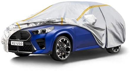 Autoabdeckung für BMW X2 U10 SUV(2023-2024),Autoabdeckung Winter Atmungsaktiv,Staubdicht,Kratzfest,Vollgarage Autoplane