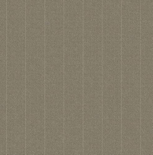 KT·EXCLUSIVE WALL FASHION – Vliestapete „Tweed“ – Klassisches Streifenmuster – 52 cm × 10 m – hochwertig & pflegeleicht – hergestellt in den Niederlanden (Braun-Grau)