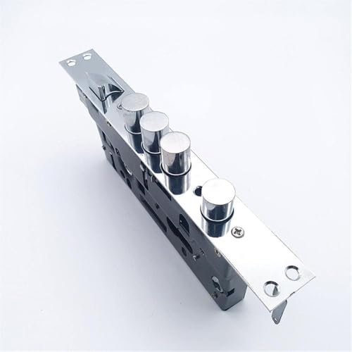 GZKDKZB Cerradura de embutir Horizontal, Cerradura de Puerta de embutir, cerraduras de Guillotina de embutir, Cerradura de Seguridad de embutir, Cerradura de Puerta de Entrada Universal, h