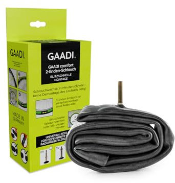GAADI Comfort (16-29) Fahrradschlauch (AV/Schrader) 60-74mm