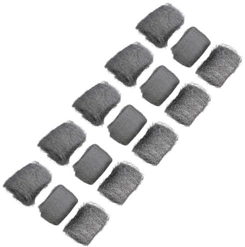 Assorted Steel Wire Wool Coarse Medium Fine for Sanding Smoothing 15 x Rolls
