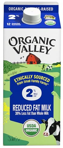 Organic Valley, Organic 2% Milk, 64 Oz (Half Gallon)