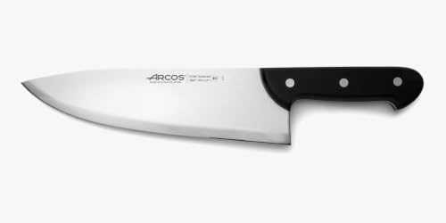 Arcos Series universal-slaktare knivblad nitrum rostfritt stål 275 mm (10,83 tum) -handtag polyoximetylen (pom) svart färg, 18/8