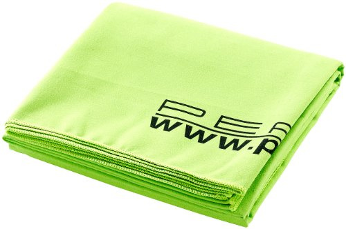 PEARL Microfaser Badetuch: Extra-saugfähiges Mikrofaser-Badetuch, 180 x 90 cm, grün (Sporthandtuch, Mikrofasertuch, Schwimm)