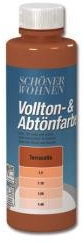 Voll- und Abtönfarbe Terracotta 500 ml