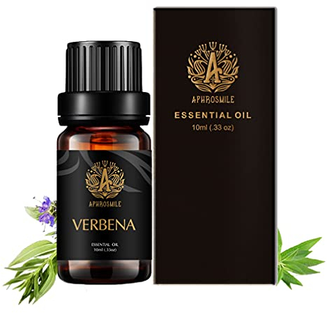 Aromatherapie Verbena ätherisches Öl für Diffuser, 100% reines Verbena ätherisches Öl für Massage, therapeutische Grade Verbena ätherisches Öl für Luftbefeuchter