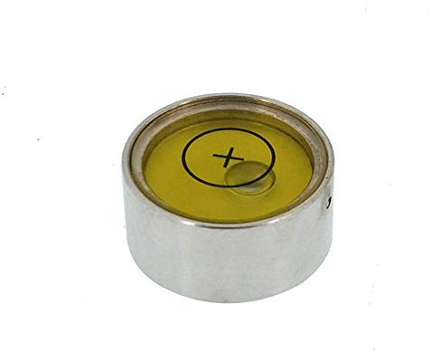 UMEI Livella orizzontale universale in metallo, livello dell'acqua, livella a bolla rotonda, disponibile in diverse misure (20 x 14 mm (verde), 20 x 14 mm