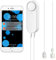 WiFi Water Leak with Water Level 2-in-1 Detector, Intelligent Water Sensor Alarms, Separate 2M Dual Detection Line, Left and Right Dual Alarms, Remote App Monitoring, AAA Battery Operated