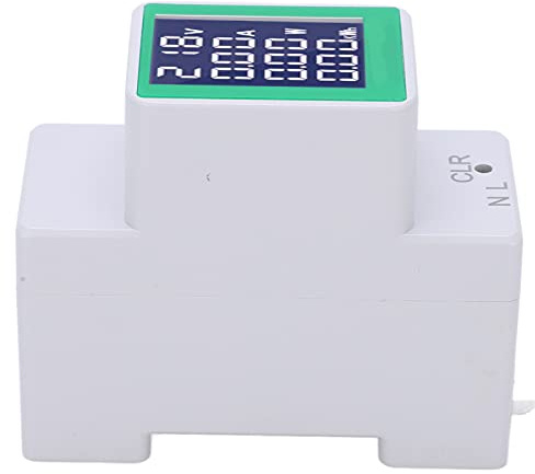 Voltímetro Digital Amperímetro DC 50-300V LED Medidor de Voltaje Actual Panel de Visualización para Automóvil