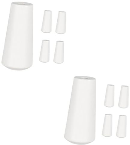 2 Sätze 2 Sets Bambus Rollo Fenster Vorhanggriffe Jalousie Schnurzüge Ende Jalousie Kordelknöpfe Fenster Jalousie Schnur Quaste Jalousie Fensterteile Vorhang 5 Stück * 2 Cabilock