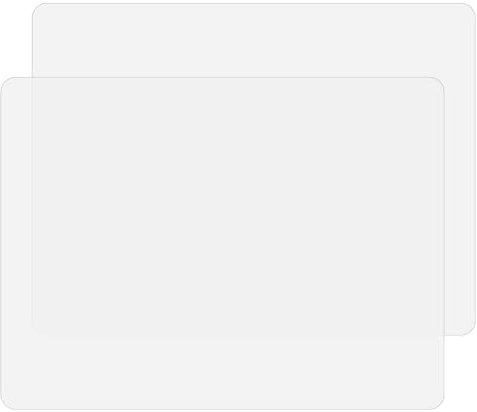 ElevateTech 2 alfombrillas de silicona transparente para encimera de cocina, tapete de silicona antideslizante para hornear, reutilizable, resistente al calor, apto para encimeras de restaurante