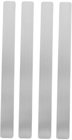 SHOWERORO 4stücke Teiliges Metallstreifen Selbstklebender Rückseite Robuste Eisenleiste Für Pinnwand Vielseitig Für Fotos Notizen Memoboard in Büro Zuhause Schule Geeignet