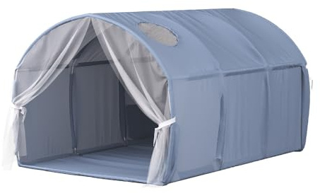 VitaliSpa Tunnelzelt Kubby, Blau, 100 x 80 cm