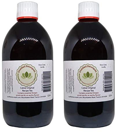Caisse Original Formula 4 Herb Tea - 1050 ml (2 x 525 ml) Glass Bottles