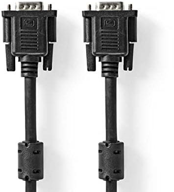 Nedis Cable VGA VGA Macho - VGA M acho 3.0 m Negro