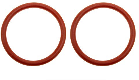 2 X O-Ring 38 X 4 mm rosso silicone guarnizione interna 38 mm esterno 46 mm