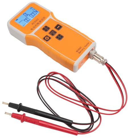 RC3563 Batterie Innenwiderstandstester, Tragbarer Batterietester mit Intelligenter Steuerung, 1000 mAh Lithiumbatterie, LCD Display