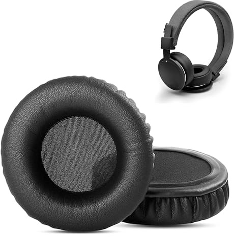 HAIZEEN Öronkuddar Kompatibel med Urbanears PLATTAN ADV Trådlösa Hörlurar Öronkuddar Ersättningskudde (Proteinläder/Minnesskum)