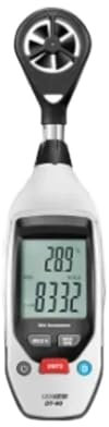 NIWPPKIMX Anémomètre portatif Intelligent Bluetooth de Haute précision DT-90, testeur de température et de Vitesse du Vent
