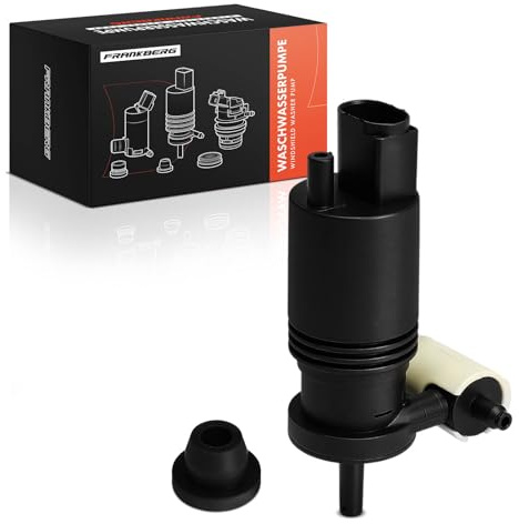 Frankberg Windscreen Washer Pump Windshield Front 2-Pin Compatible with M-Class W166 W164 R-Class V251 W251 GLE W166 GL-Class X166 Replace# 1648690421