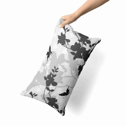 etérea Renforcé Bettwäsche 40x80 cm Kissenbezug Osaka Grau Bettbezug Set | 100% Baumwolle Renforcé · sanft-glatt & superweich · ganzjahres-geeignet · 60°C waschbar · MADE IN GREEN by OEKO-TEX