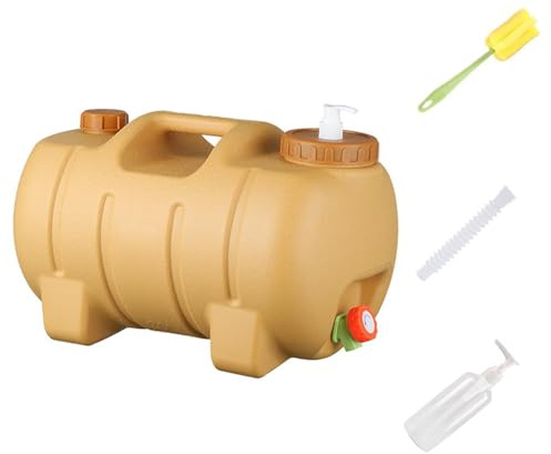 Baoblaze Water Container with Faucet Can 20 L with Soap Dispenser Bucket Water Jug for Camping Fishing Washing Hand Barbecue Emergency