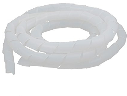 Aexit 30mm Durchmesser - flexibler Spiralschlauch-Kabel-Wire-Wrap-Computer verwalten das Kabel weiß 4 Meter (2cac8a99e4d6d0c927b17f00059fb5ef)